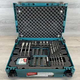 B-51661 Makita 66-piece Contractor Bit Set With Re-closable Plastic Container