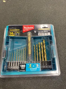 P20020837 Makita B-65399 14pc Drill Bits