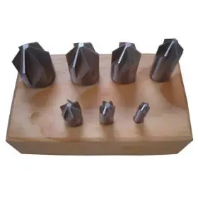 21ml39 Manufacturer Varies Countersink Set 7 Pc 6 Fl 82 Deg Hss