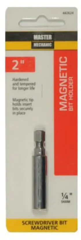 442624 Master Mechanic Magnetic Bit Tip Holder 2 Inch -