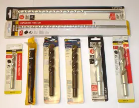 120-873 Master Mechanic Dewalt 052088049006 Lot Of 8 Rotary Masonry Hammer Drill Bits Various Sizes