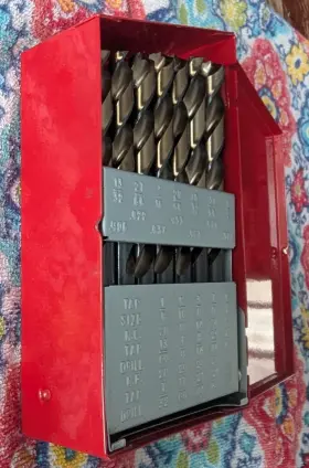 Db29tm Matco Tools New Turbomax Drill Bit Set 1/16 Inch -1/2