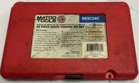 Mqc343c Matco Tools Marco Tool 34 Piece Quick