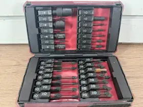 Wcp032255 Matco Tools Saip42 Impact Screwdriver Bit Set Missing 3 Pieces