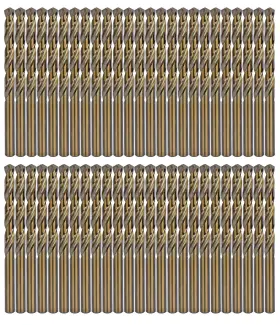 Co0116-50pa Max-craft Cobalt Drill Bit Set 1/16 Inch M35 Hss Co Twist Jobber Metal Drill-50pcs