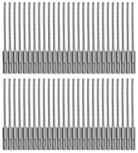 Mcsds0104-60p Max-craft Sds Plus Masonry Drill Bit Set 60pcs 1/4 Inch X6 Carbide Stone Concrete Rock