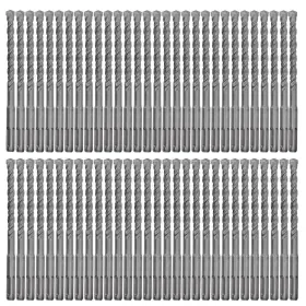 Mcsds0308-6-60p Max-craft Sds-plus Rotary Hammer Drill Bit 3/8 Inch X6 Carbide Stone Concrete Rock-60pcs