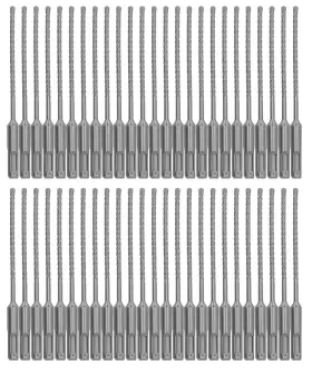 Mcsds0532-8-50p Max-craft Sds Plus Rotary Hammer Drill Bit Set 5/32 Inch X8 Masonry Concrete Bits-50pcs