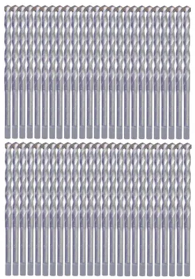 Mdfs50pc Max-craft Masonry Drill Bit Set Carbide Tip Tapcon Half Flat Shank Concrete-50pcs