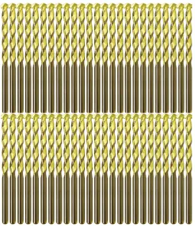 Mdgf0102-50p Max-craft Masonry Drill Bit Set 1/2 Inch Carbide Tip Golden Flute Concrete Stone-50pcs
