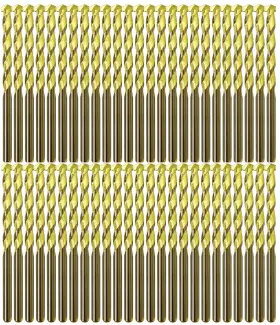 Mdgf0516-50p Max-craft Masonry Drill Bit Set 5/16 Inch Carbide Tip Golden Flute Concrete Stone-50pcs