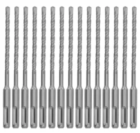Sds010406s Max-craft 1/4 Inch X6 Sds Plus Rotary Hammer Drill Bit Carbide Tip For Concrete Masonry-15pcs
