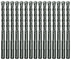 Sds5p Max-craft Sds Plus Hammer Drill Bit 15pcs 3/8 Inch X 8 Carbide Tip Masonry Concrete