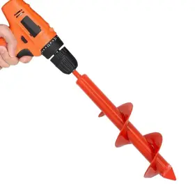 X12l Maxccino Zt-4 12 Auger Drill Bit For Planting 4 Inch D Garden Ground Earth Spiral Dri