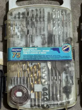 Sarter-1250 Maxtech Tapcon 2 75 Piece Drill Accessory Sets Concrete Bits 3/16 X 4-1/2