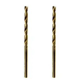 Maxtool 634301939198 No.8 2pcs Identical Jobber Length Drills 0.199 Inch Hss M35 Cobalt Twist Drill Bi