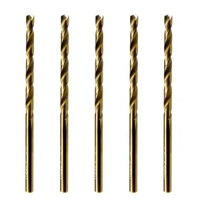 Maxtool 634301941276 No.16 5pcs Identical Jobber Length Drills Dia 0.177 Inch Hss M35 Cobalt Twist Dri