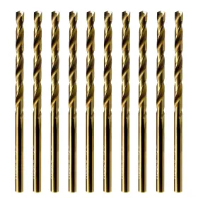 Jbf35g10r08p10 Maxtool 1/8 10pcs Identical Jobber Length Drills Hss M35 Twist Drill Bits 5 Coba