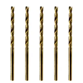 Jbn35g10r10p5 Maxtool No.10 5pcs Identical Jobber Length Drills Dia 0.1935 Inch Hss M35 Cobalt