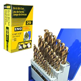 Jbs35g10r029 Maxtool 29 Pieces Drill Set 29pcs/29-piece Twist Bit 5% Cobalt Hss M35 Fully