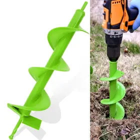 Mazing 313032715768 16 Inch X 4 Upgraded Spiral Auger Drill Bit For Planting Heavy Duty Garden