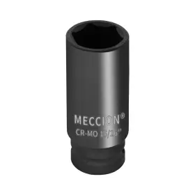 Meccion Kxy-tt1516 1/2 Inch Drive Deep Impact Socket 15/16 Sae 6 Point Crmo Heavy Duty