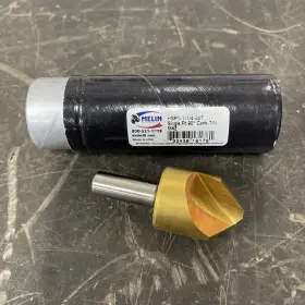 Hsp1-1-1 Melin New Hsp1-1-1/4-90t 1 1/4 Inch X 90 One Single Flute Countersink Co Tin 1-1/4