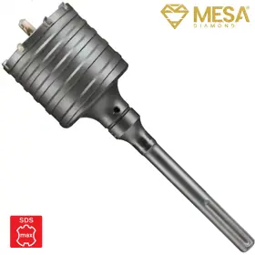 Msccb3 Mesa Diamond 5 In 125mm Sds-max Carbide Tipped Rotary Hammer Core Bit For Concrete Masonry
