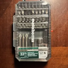 115744m Metabo Hpt Impact Driver Bit Set 33-piece Model