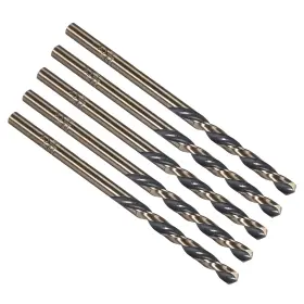 4341 Metallixity 639664228620 5 Pack Straight Shank Twist Drill Bits 3.2mm Hss W