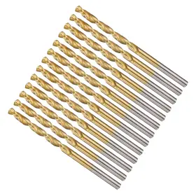 Mtf250117xt000874jp Metallixity Drill Bit 1/16 13pcs 4241 High-speed Steel Straight Shank Titani