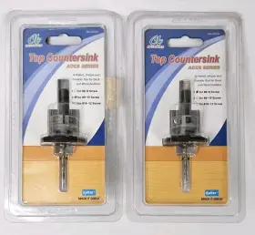 Mg-z020004 Mg Tools 2 Pack Lot Of #8 #10 Screw Steel Top Countersink Set Accs Series