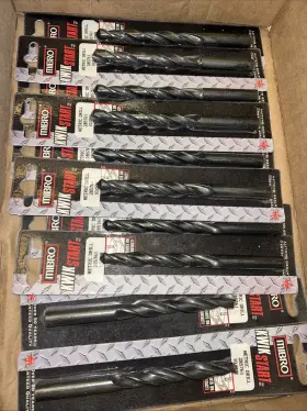 285761 Mibro 10mm Kwik Start High Speed Steel Metric Drill Bit Lot Of 10 New
