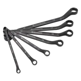 Mp001217 Michaelpro 840113502233 7pc Black Oxide Bolt Extractor Offset Wrench Set Metric 6-point R
