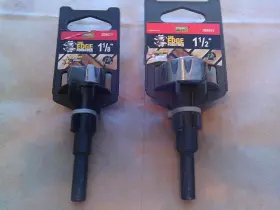 268671 Milbro Two Forstner Bits 1-1/8 Inch And 1-1/2