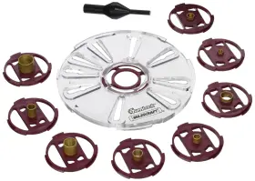 1201 Milescraft 730337086780 Base Plate/bushing Set For Routers Medium