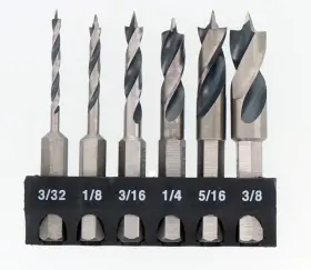 Milescraft 732454546918 23006pc. Wood Stubby Bit Set