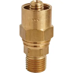 S-617 Milton 5/8 Inch O.d. 1/4 Mnpt Brass Reusable Hose End Pack Of 10