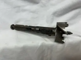 48-25-1501 Milwaukee 045242119257 1-1/2 Inch 38mm Selfeed Wood Boring Bit 7/16 Shank Used