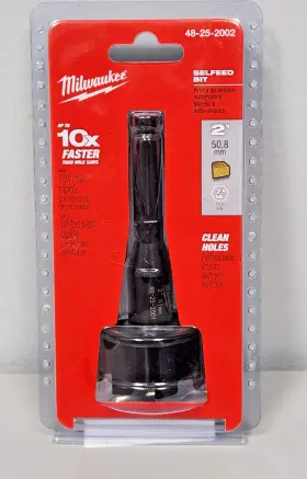 Milwaukee 045242119325 48-25-2002 2 Inch Selfeed Bit Brand New