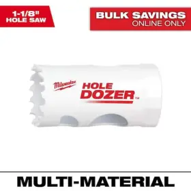 Milwaukee 045242198368 1-1/8 Inch Hole Dozer Bi-metal Saw