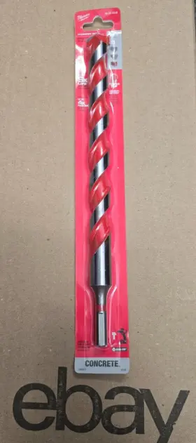 48-20-9048 Milwaukee 045242546428 7/8 X 10 Inch 12 Concrete Hammer Bit Same Day Shipping