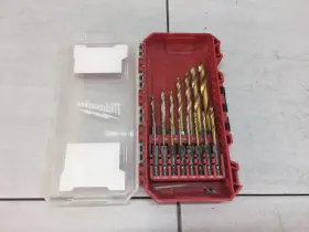48-89-4670 Milwaukee 045242749416 Shockwave Red Helix Titanium Drill Bit Set - 15 Pc