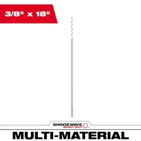 Milwaukee 045242798490 3/8 Inch X 18 Shockwave Impact Duty Carbide Bellhanger