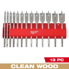 Milwaukee 313020263264 High Speed Wood Spade Bit Set 13-piece