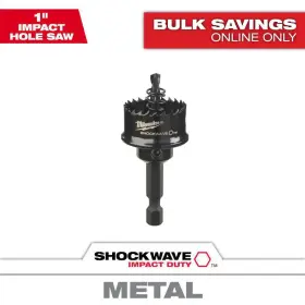 Milwaukee 313026572506 1 Inch Shockwave Impact Duty Hole Saw