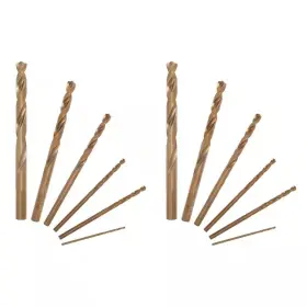 Milwaukee 313039981906 Cobalt Red Helix Drill Bit Set For Drivers 12-piece