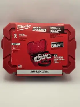 Milwaukee 313100875882 Hole Dozer General Purpose Bi-metal Saw Set 9-piece