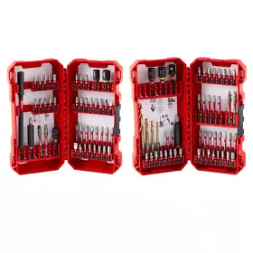 Milwaukee 313113664657 Screw Driver Bit Set Shockwave 95-pcs Alloy Steel Power Hand Tools