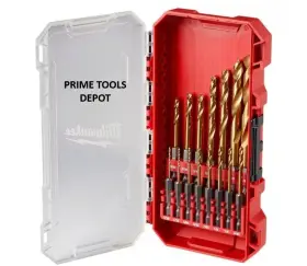 48-89-4670 Milwaukee 313115780720 Shockwave Impact Duty Titanium Drill Bit Set 15-piece